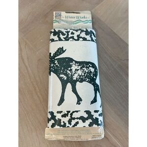 Moose Country Sponge Wall Border 5Yds Pre-pasted The Water Works Tienshan Rare